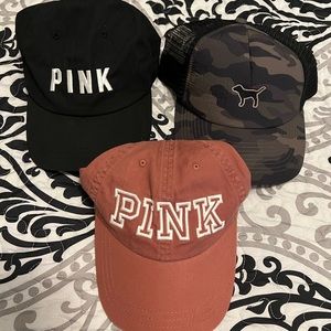 VS PINK hats - 3